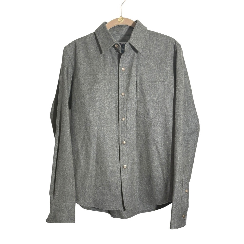 Ralph Lauren Polo Sport Wool Cashmere blend button front shirt women's sz 8 NWT